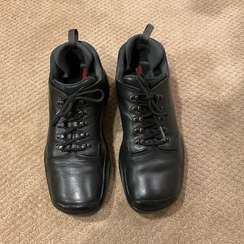 Prada hiking sneakers